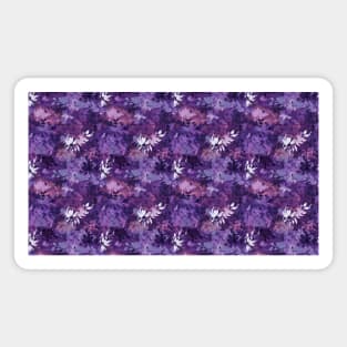 Purple Trendy Pattern V4 Magnet